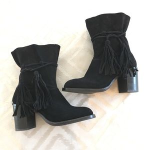 Jeffrey Campbell La Forge Black Boots